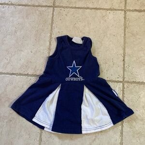 Mighty-Mac Sports NFL Dallas Cowboys Cheerleader Toddler Dress 18M